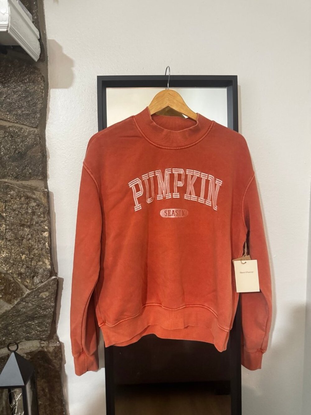 Viral NWT Pumpkin Season Crewneck Sweatshirt Halloween Extra Small Since Forever